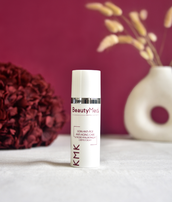 crème kmk anti-age acide hyaluronique beautymed anti vieillissement