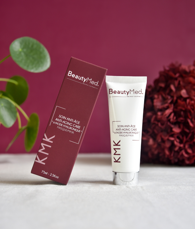 masque crème kmk anti-age acide hyaluronique beautymed anti vieillissement